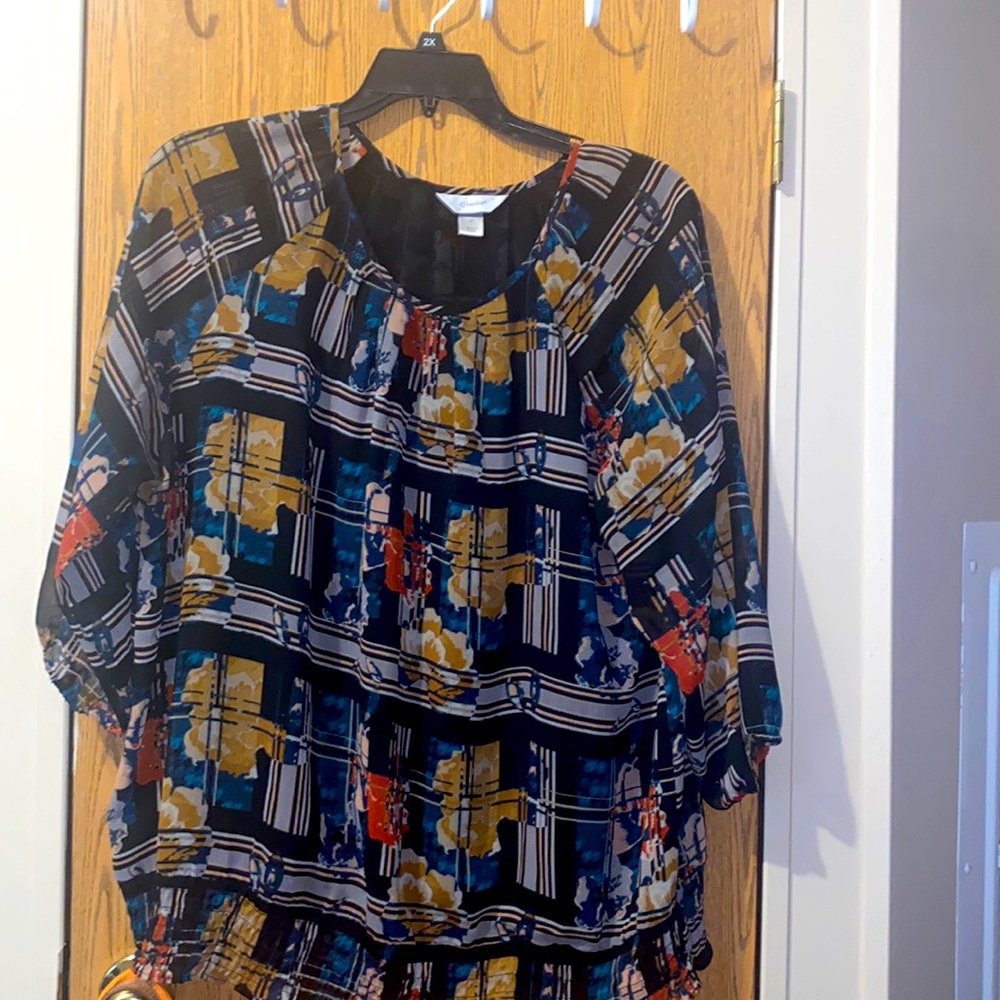 Womens plus size blouse